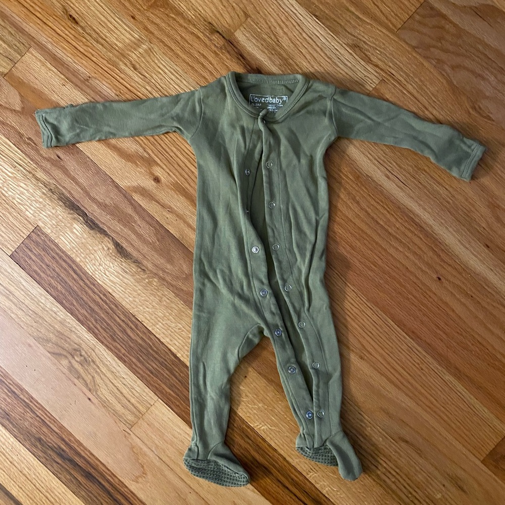 L’oved Baby snap footie